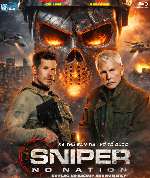 B6811.Sniper No Nation 2026  XẠ THỦ BẮN TỈA - VÔ TỔ QUỐC  2D25G  (DTS-HD MA 7.1)